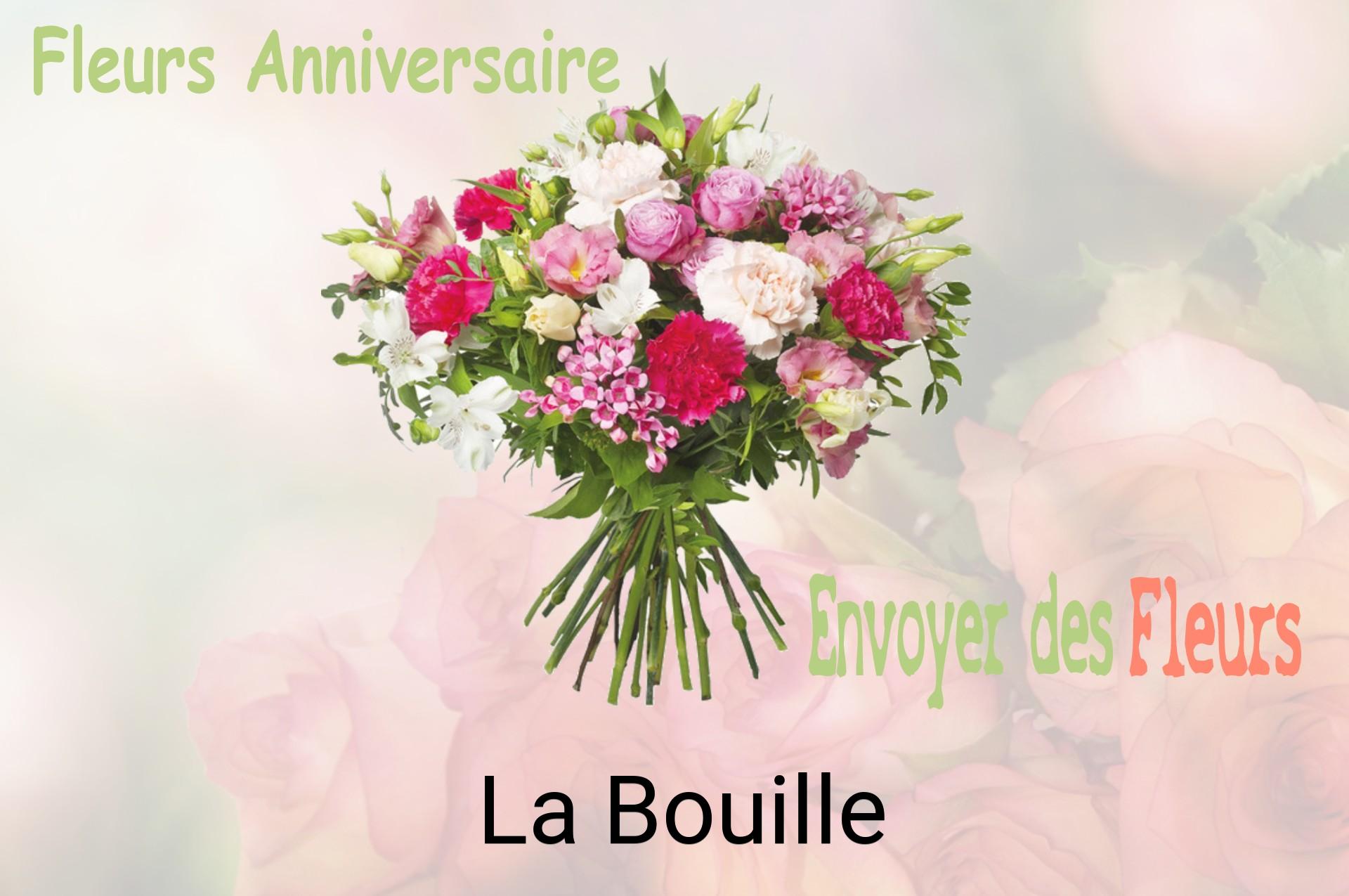 Bouquet de fleurs d’anniversaire livré à La Bouille